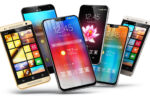 6台のスマートフォン